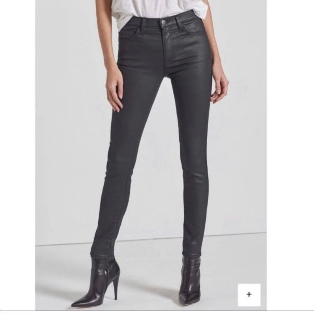 Current/Elliott High Waist Skinny Wax Jean Size 26